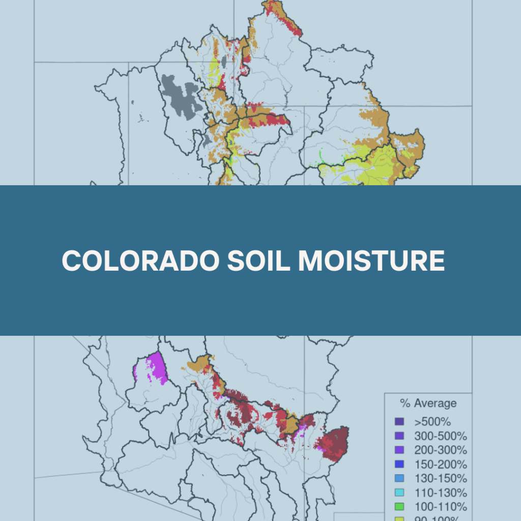 Colorado soil moisture